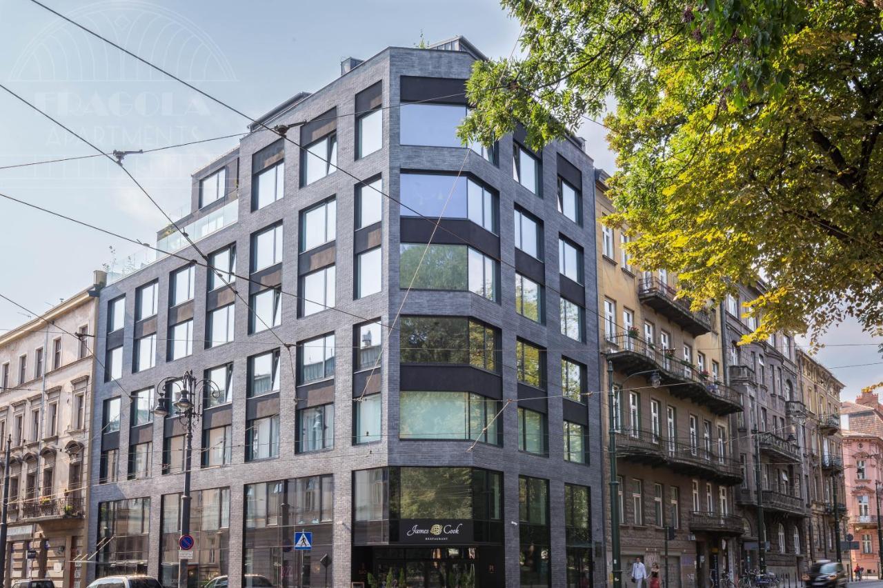 Modern View Of Planty Park Apartment Krakow Ngoại thất bức ảnh